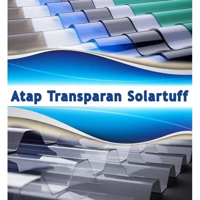 Solartuff 3,6 Meter Atap Kanopi Genteng Polycarbonate Premium