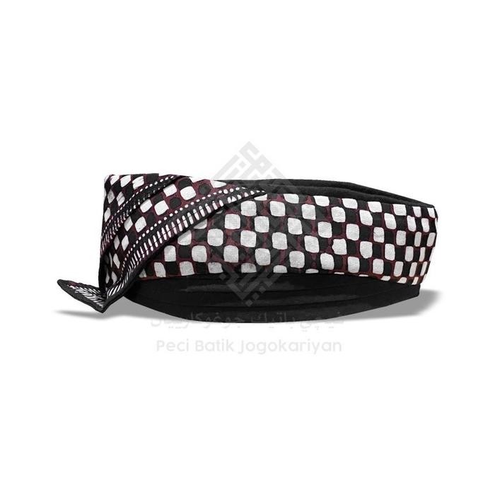 ASLI PECI BATIK JOGOKARIYAN - UDENG POLENG KHAS SUNDA - BATIK POLENG - UDENG SUNDA - KAIN ASLI BATIK