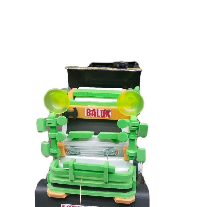 Mainan Miniatur truk tronton modifikasi keren