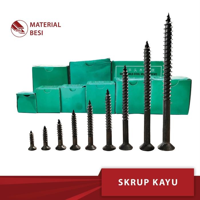 KUALITAS Skrup Baut Kayu Drywall Lemari CHW Wood Screw Ukuran Lengkap