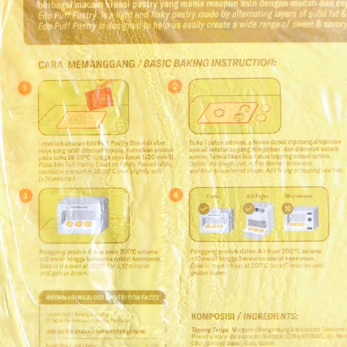 se8n- Edo Puff Pastry / Kulit Pastry Edo / Kulit Zuppa Soup Edo