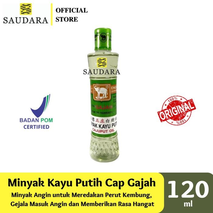 BabYkid- Gajah Minyak Kayu Putih Cap Gajah (Botol Plastik)