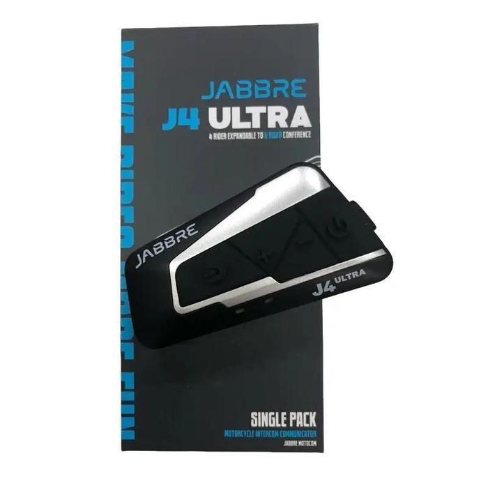 TERMURAH Jabbre J4+ J4 Plus Ultra Interkom Bluetooth Intercom Helm Jabre Ultra J4 READY STOCK