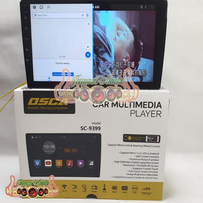 Head Unit Android OSCA 9 Inch Nissan Juke
