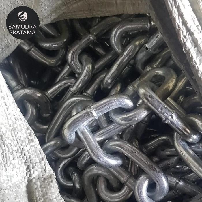 Lansungkirim- Rantai Besi 10 Mm /Rantai Besi Galvanis 10Mm