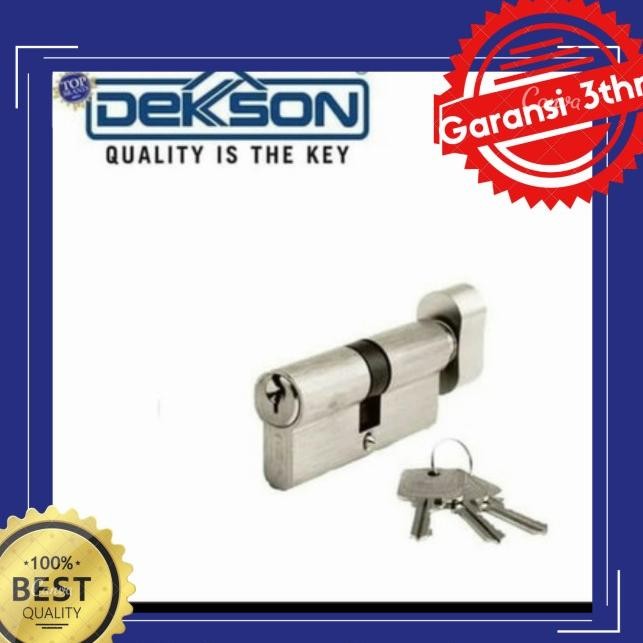Lansungkirim- Cylinder Dekkson Tc Dl 60Mm Knop Kunci Silinder Dekson Best Seller