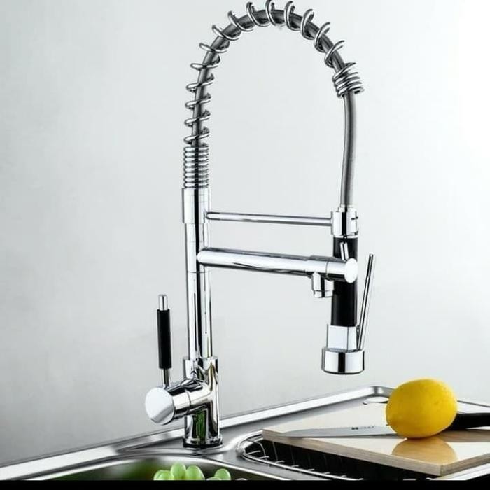 Kran Kitchen Sink FSD-F020 panas dingin Kuningan/Kran pentri