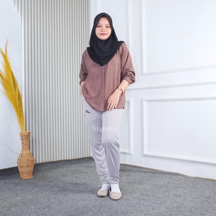 Celana Muslimah Celamis / Innerpants Gamis Eleena Model Aladin Wanita By. Stylena Pasti Promo