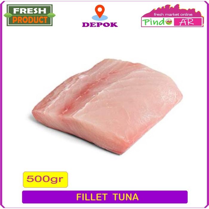 Eat77- Fillet Ikan Tuna Segar / Steak Tuna Fresh