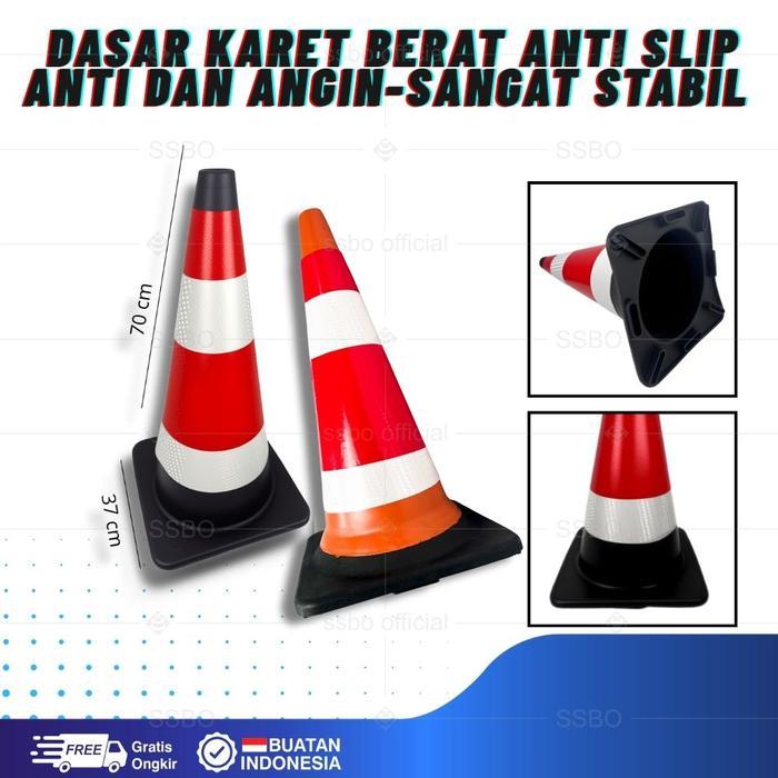 KERUCUT LALU LINTAS / TRAFFIC CONE SAFETY / KERUCUT PEMBATAS JALAN