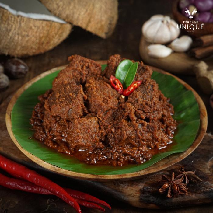 Rendang Unique Beli 3 Bks + Free 1 Bks Rendang Telur Krispi / Ekonomis