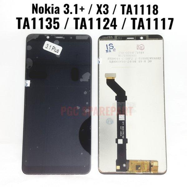 NEW ORIGINAL OEM LCD TOUCHSCREEN FULLSET NOKIA 3.1 PLUS - X3 - TA1118 -