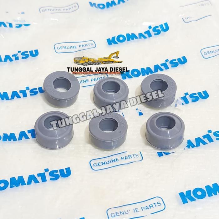 Gasket Seal Karet Isolator Baut Head Komatsu PC200-7 6732-11-8210 1pc