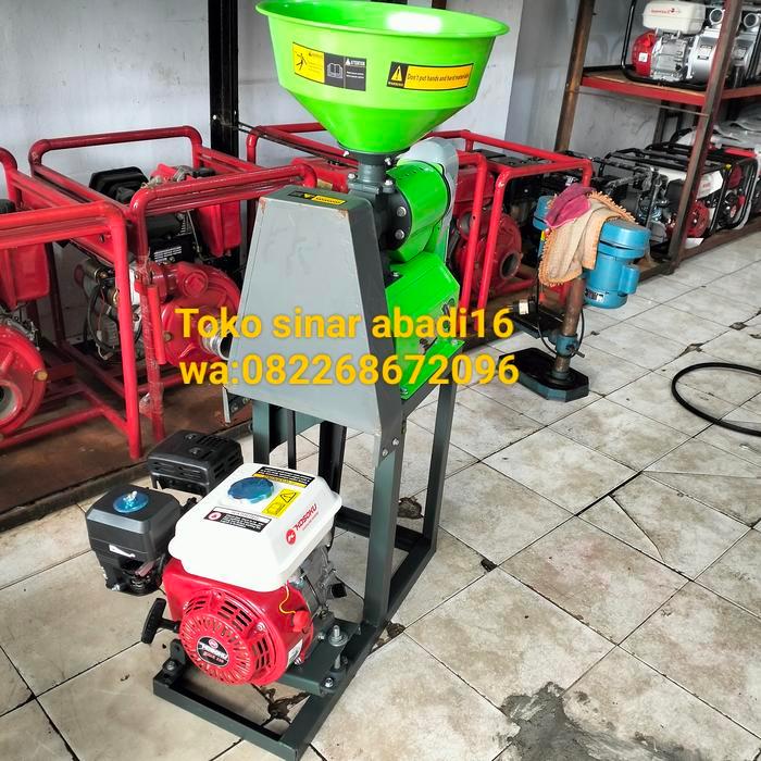 Mesin Giling/ Selep Padi Mini KD-500 Komplit mesin | selep padi mini