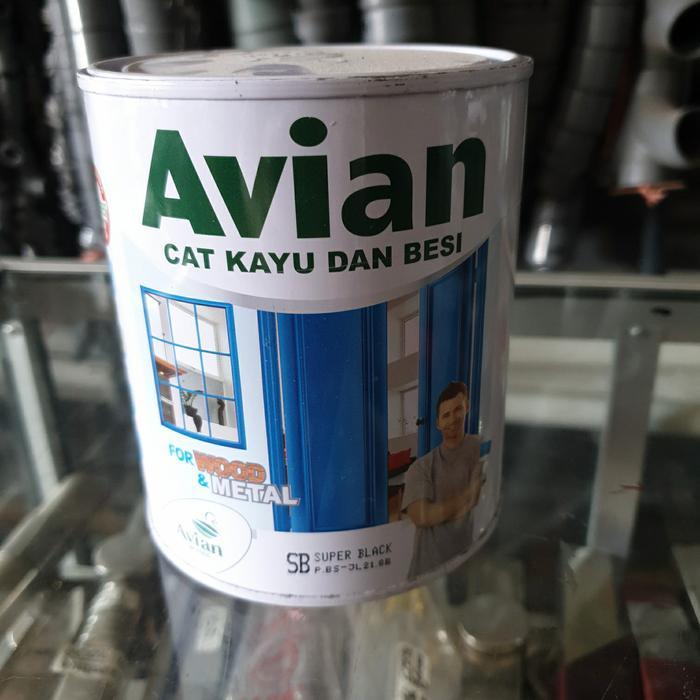 NEW Cat besi dan kayu Avian 1kg (banyak warna)