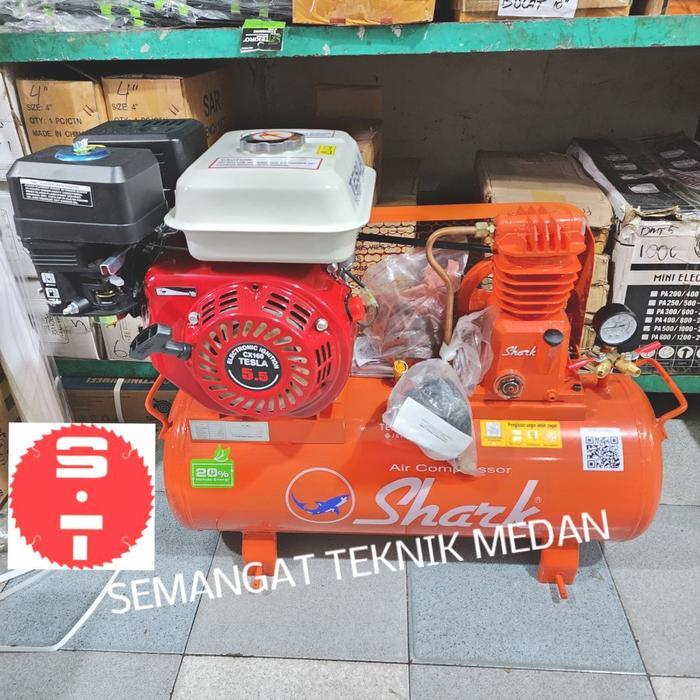 COMPRESSOR KOMPRESSOR KOMPRESOR ANGIN LISTRIK 1/4HP 1/4 HP SHARK TESLA