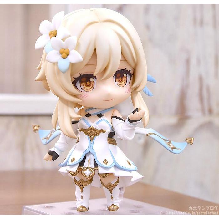 HOT SALE FIGURE GENSHIN IMPACT - NENDOROID 1718 TRAVELER (LUMINE) TERMURAH