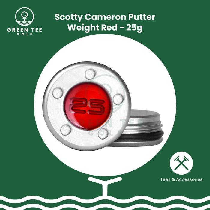 Terbaru Golf Scotty Cameron Putter Weight Red 1 Pair Pemberat Putter Scotty Cameron