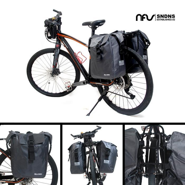 Polygon Bicycle - Tas Sepeda Touring Parnnier Bike Pack Tr.3