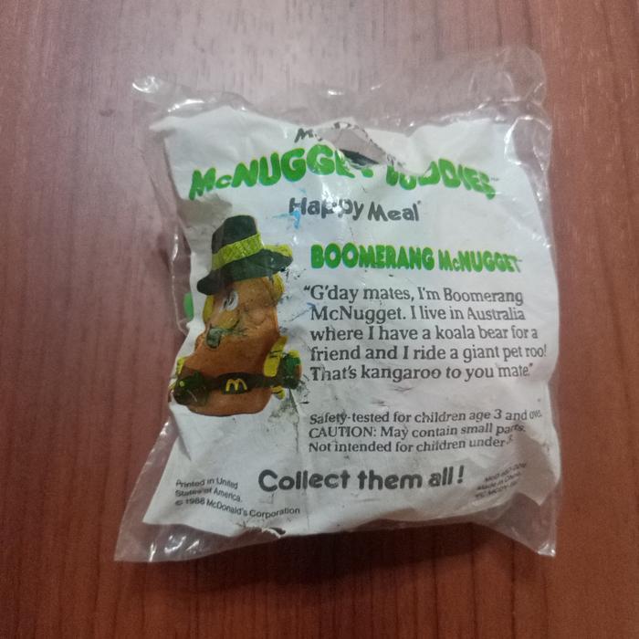 HOT SALE MCD HAPPY MEAL MCNUGGET BUDDIES USA 1988 TERMURAH