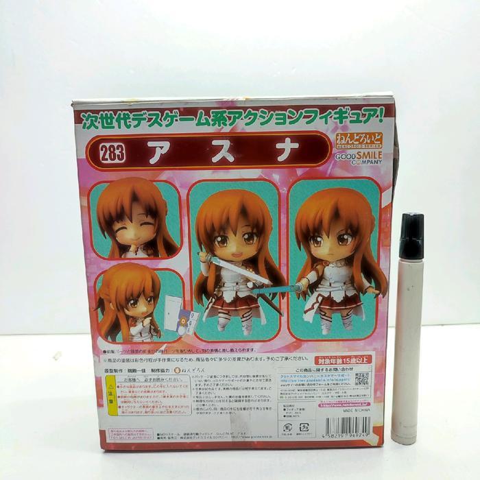 HOT SALE!!! MAINAN ACTION FIGURE NENDOROID #1343 ASUNA SWORD ART ONLINE RECAST ARTIKULASI BAHAN PVC