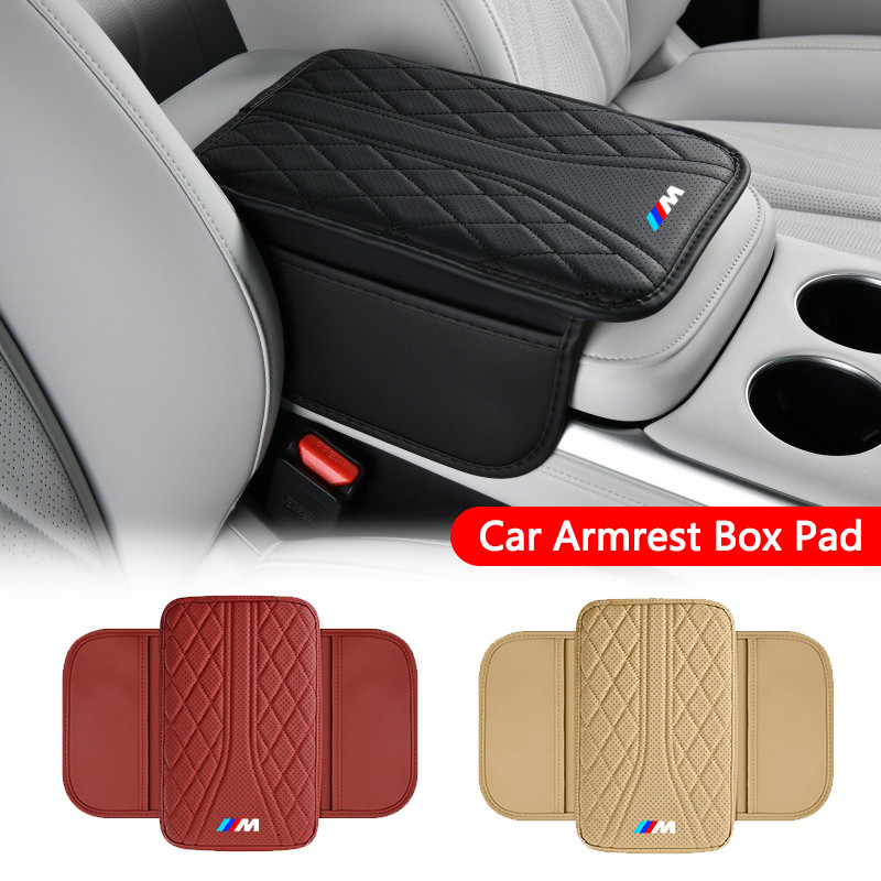 Car Armrest Box Protection Cushion For BMW M Performance M6 X3 E46 E90 E39 F10 F20 F30 G20 E60 E36