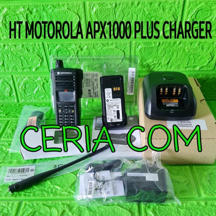 HT MOTOROLA APX 1000 TRUNKING FULLSET ORIGINAL HT MOTOROLA APX1000 ORI