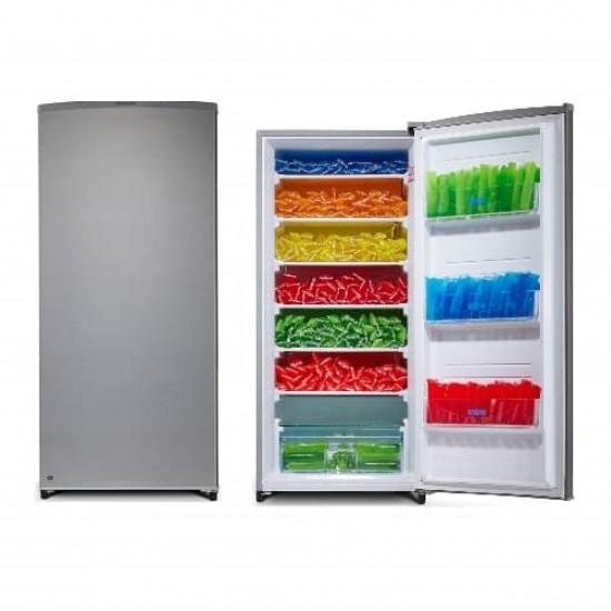 FREEZER SHARP 6 RAK FJ-M189NSS SILVER STANDING FREEZER