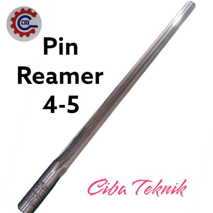REAMER TIRUS 4MM /TAPER PIN REAMER 4-5MM OKAZAKI JEPANG PROMO TERMURAH