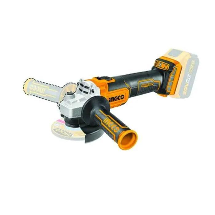Ingco Mesin Gerinda Baterai CAGLI201008 20V / Grinder Cordless Brushless Ingco CAGLI201008