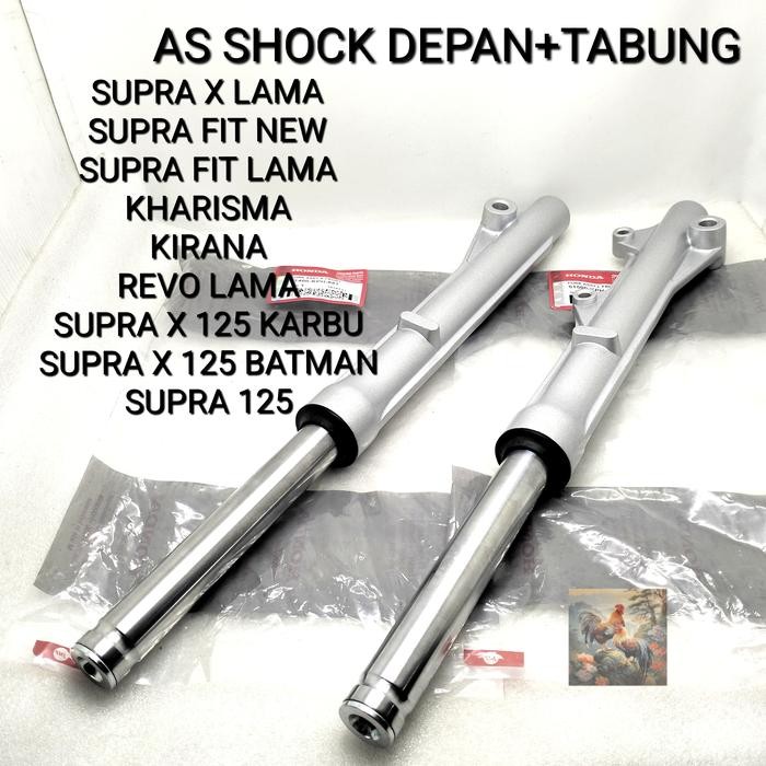 As Shock Depan+Tabung Kph Supra X Lama,Supra Fit New, Supra Fit Lama,