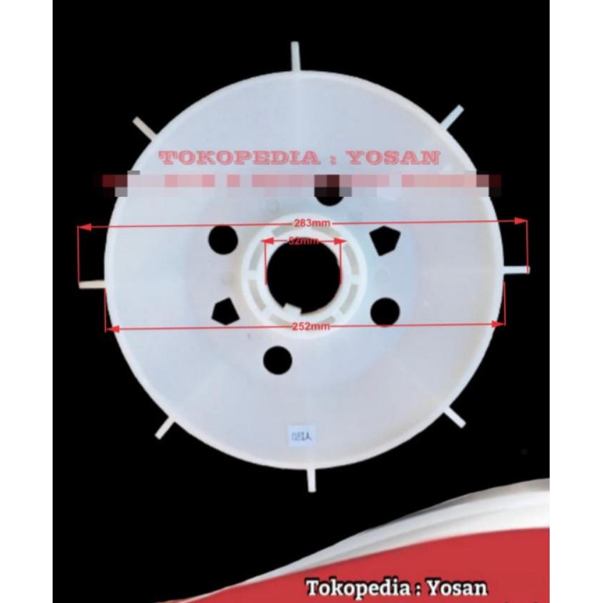 Sale Kipas Dinamo Kipas Motor Kipas Pendingin External Fan Dinamo Y180 Terlariss 