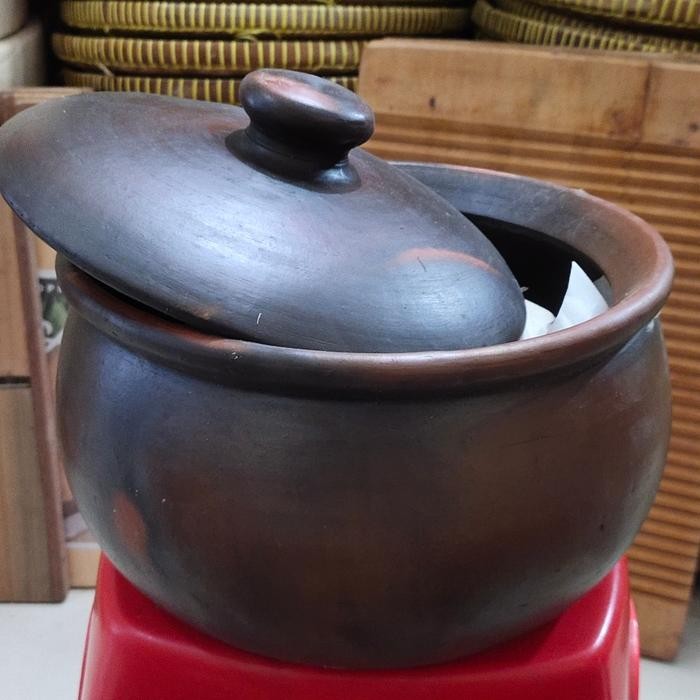 gerabah gentong panci tanah liat jumbo