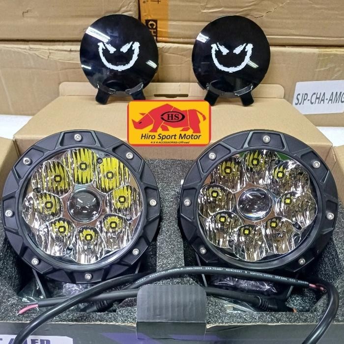 Lampu Tembak Led Stedi 7Inch + Smiley Cover