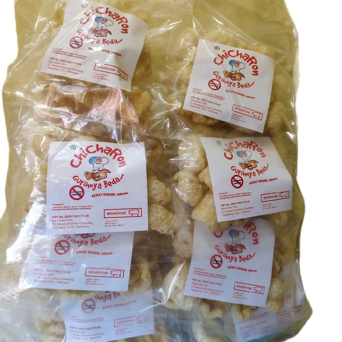 

ORIGINAL Kerupuk Chicharon Per Bal (20pcs@20gram) READY STOCK