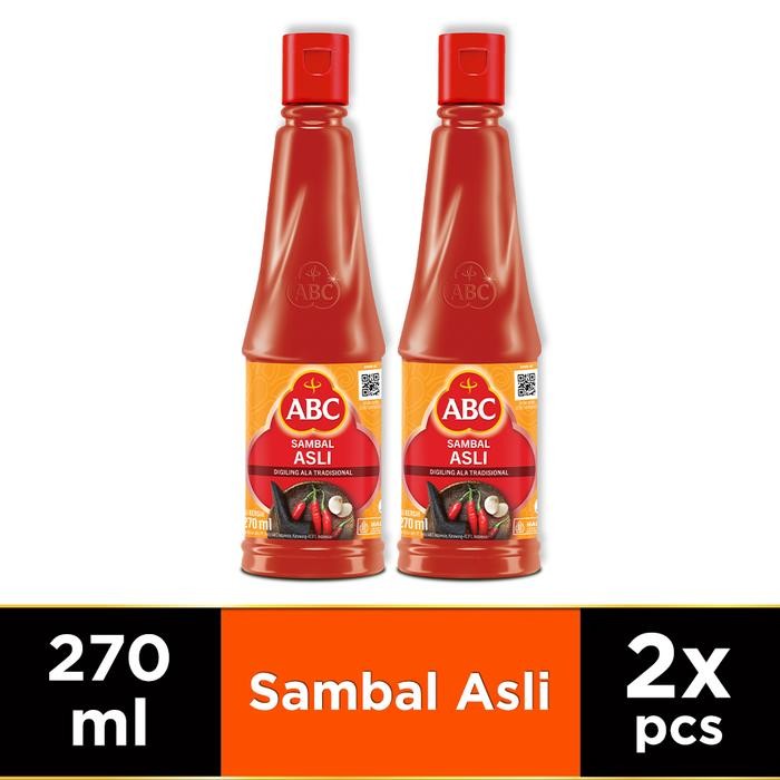

Stok Baru ABC Saus Sambal Asli 270 ml - Twin Pack