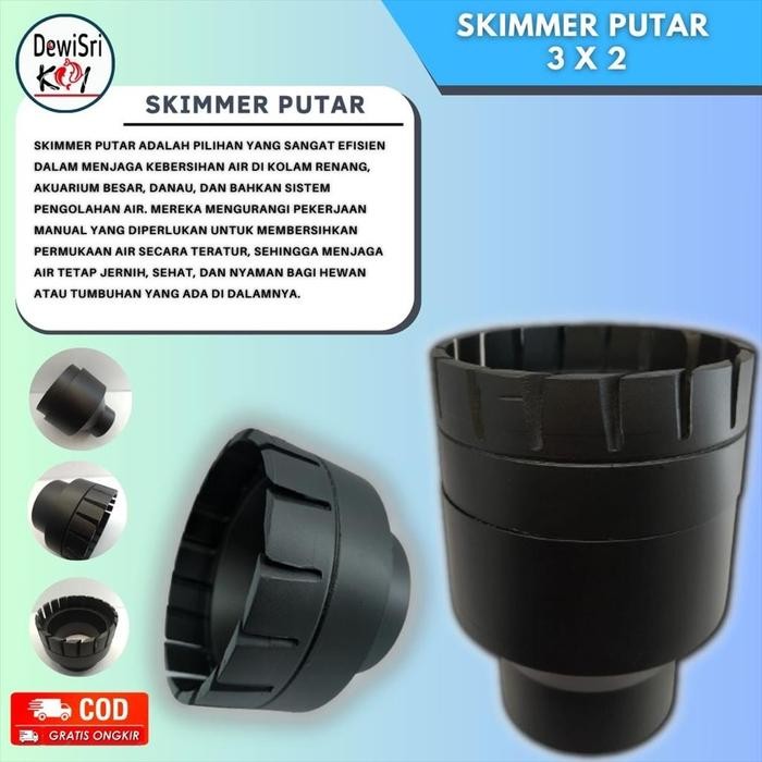 SKIMER PUTAR 3 X 2 / SKIMMER KOLAM KOI 3X2 / SKIMMER PUTAR KOLAM IKAN KOI