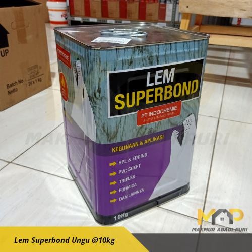

LEM KAYU - LEM SUPERBOND UNGU @10KG - LEM KUNING SERBAGUNA