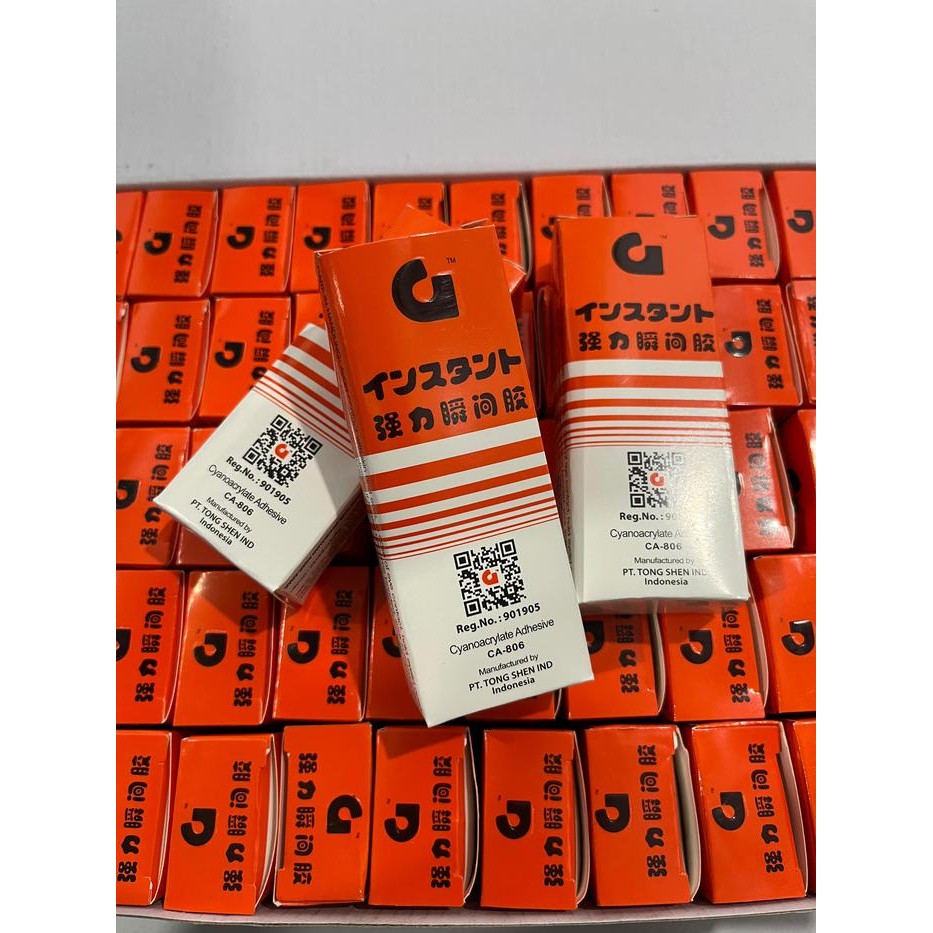 LEM KOREA G ORIGINAL 1 DUS (50PCS) / LEM G SUPER REKAT LEM CINA