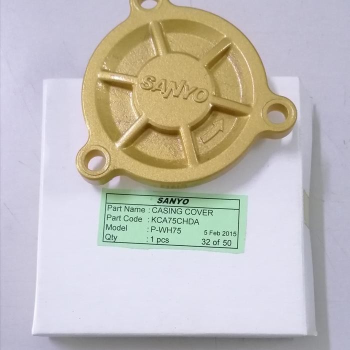 SPARE PART POMPA AIR SANYO CASING COVER PH-75A / PWH-75