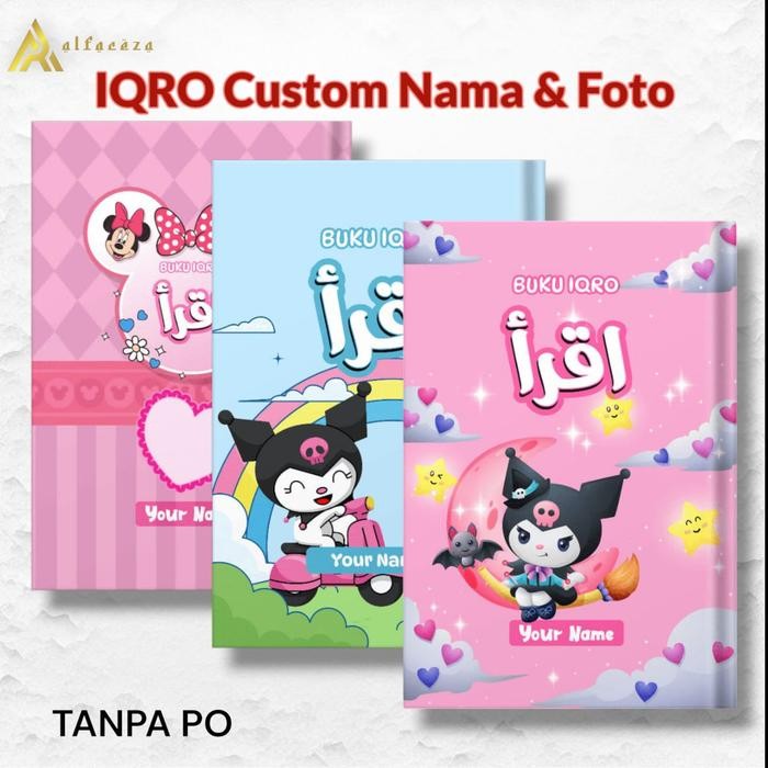 

TERLARIS Alfareza Variasi 2 - Buku Iqro Custom a & Foto Hardcover Softcover Full Color BW /