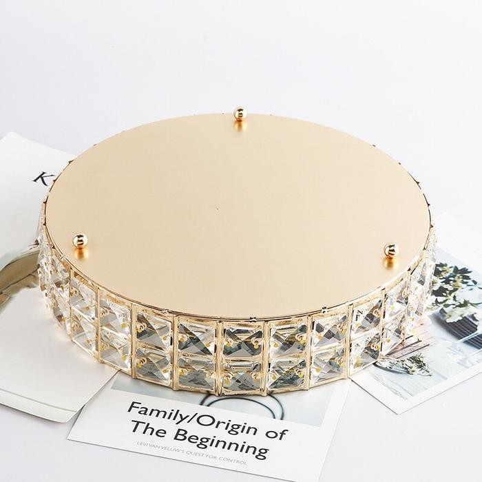 Tray Decorative Laila / Tray Kaca Kristal