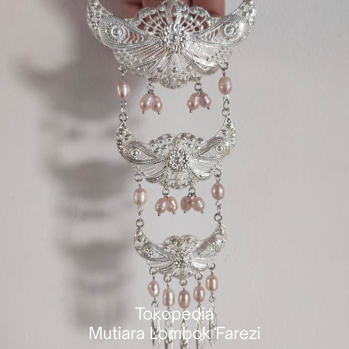 ASLI Bros Kebaya Mutiara Tawar Asli Lombok bahan Stainless *559 READY STOCK