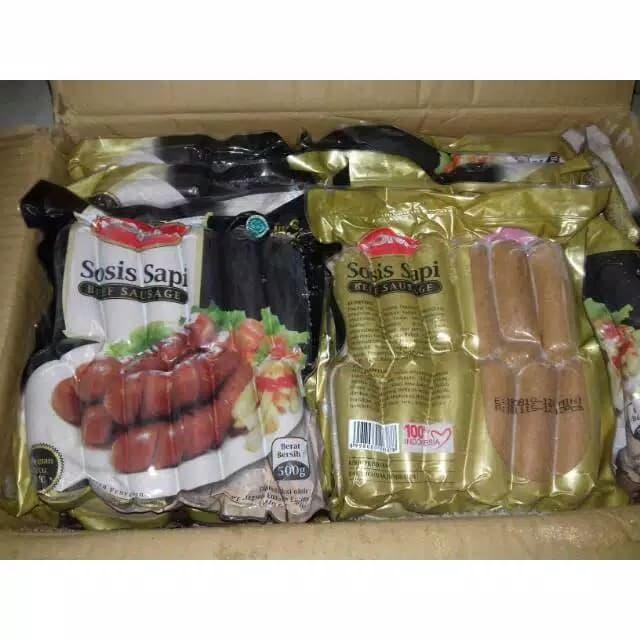 

Pilihan- Yona Sosis Sapi Bakar 500Gr Jumbo Isi 12