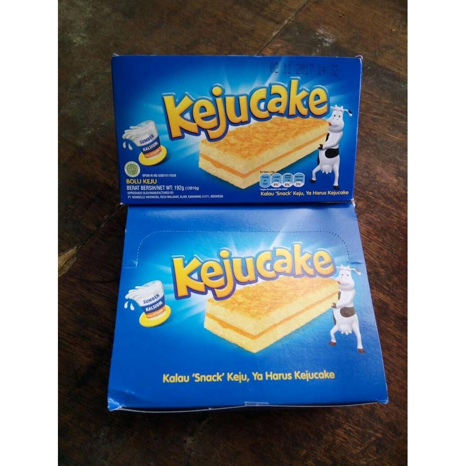 

Pilihan- Snack Bolu Keju Keju Cake 1 Pak 12 Pcs