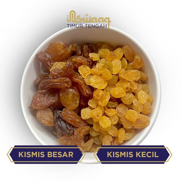 

Pilihan- Kismis Kuning Kecil Dan Besar Golden Raisin