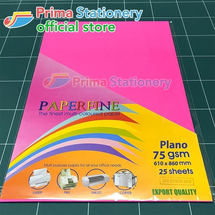 

Kertas HVS Warna Paperfine Plano Warna CYber