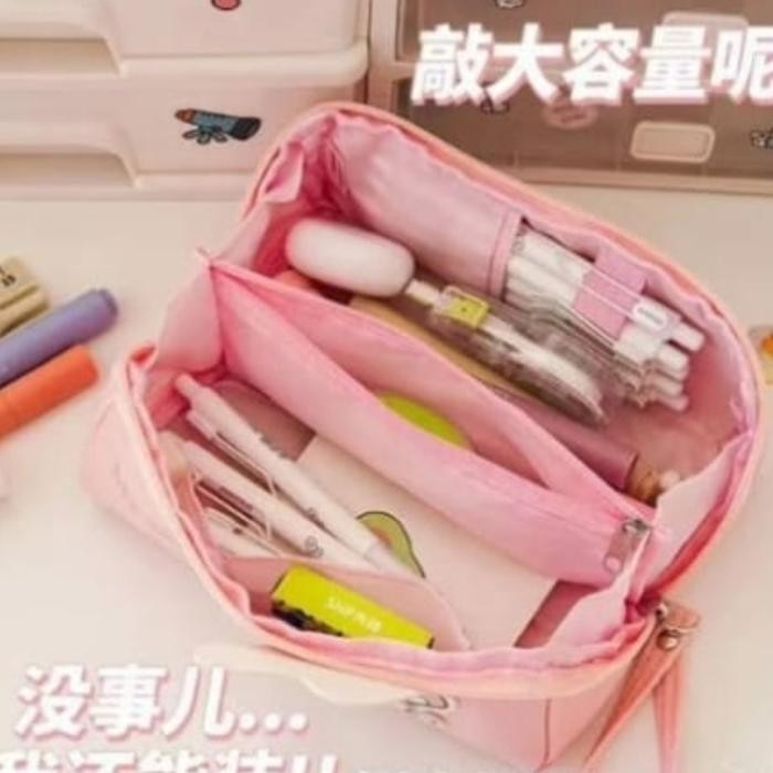 

POUCH COSMETIC PENSIL SEKAT KUROMI MELODY HELLO KITTY POCHACCO ORI