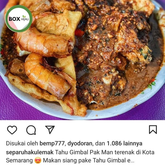 

ORIGINAL Tahu Gimbal Lumayan Pak Man Kuliner makanan khas oleh-oleh Semarang READY STOCK