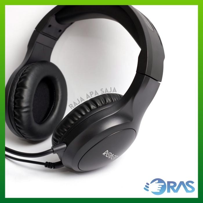 Headphone Gaming Robot Rh-P20 Bass Stereo Untuk Hp Laptop Pc Komputer Handsfree Headset Microphone